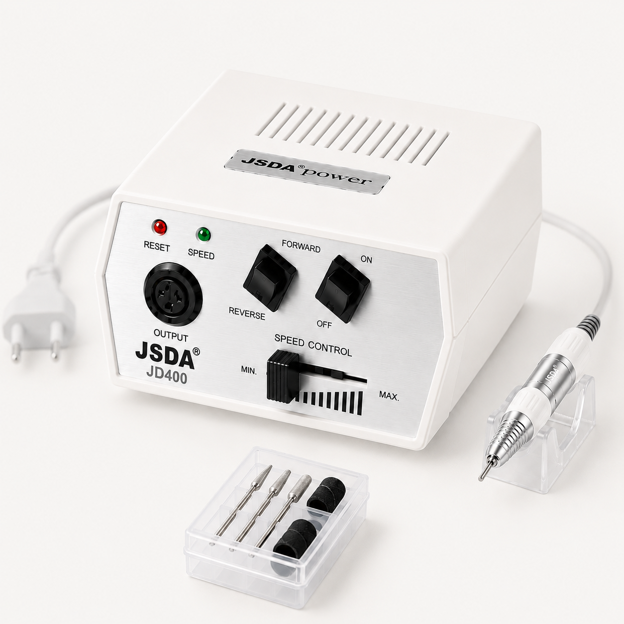 JSDA® JD400 elektrischer Nagelfräser | 30.000 U/min
