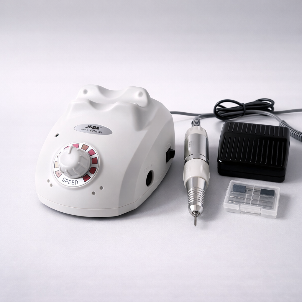 JSDA® JD103H elektrische Nagelfräser | 30.000 U/min | Fußpedal