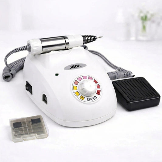 JSDA® JD103H elektrische Nagelfräser | 30.000 U/min | Fußpedal