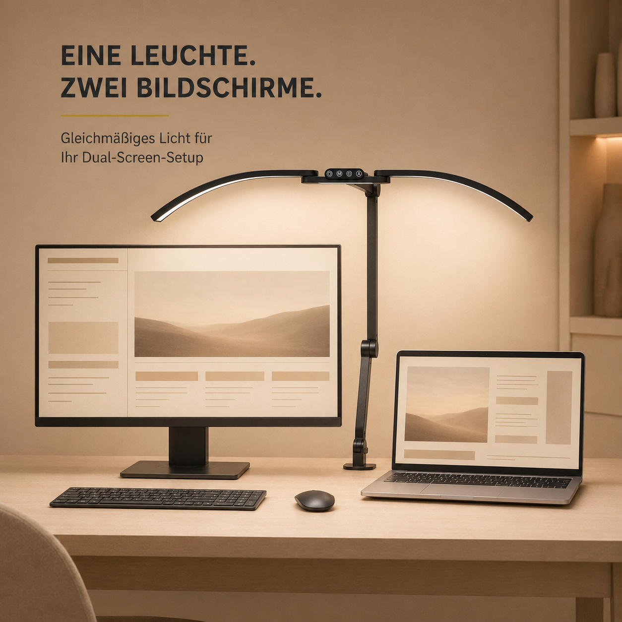LED-Arbeitslampe für Nagelstudio – gleichmäßiges Licht und flexible Ausrichtung