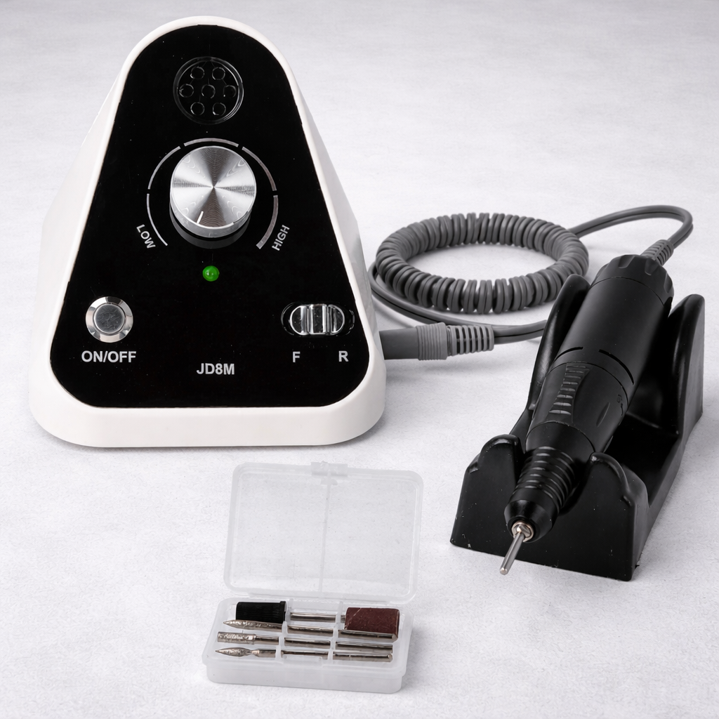 JSDA®  JD8M elektrische Nagelfräser  | 30.000 U/min | Fußpedal