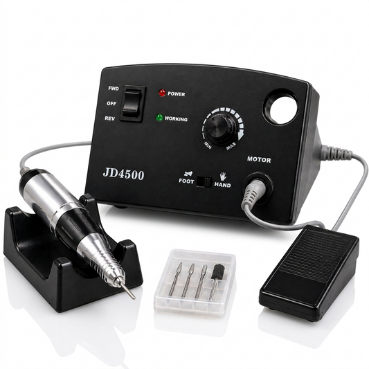 JSDA® JD4500 elektrische Nagelfräser | 30.000 U/min | Fußpedal