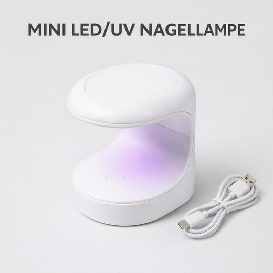 Mini UV LED Lampe für gelnägel Lichtgerät Lampe Nagel Trockner Timer Nagellampe
