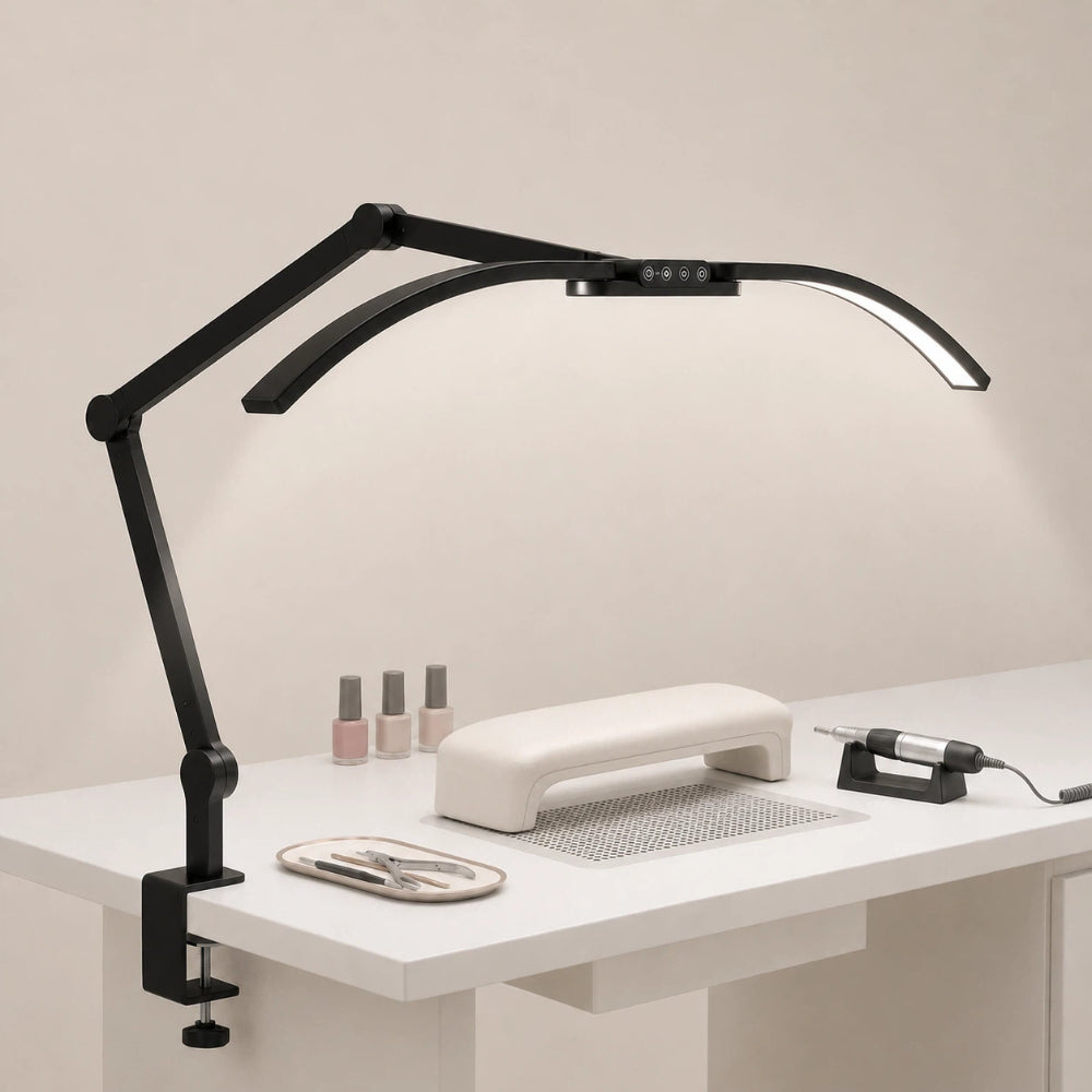 LED-Arbeitslampe für Nagelstudio – gleichmäßiges Licht und flexible Ausrichtung
