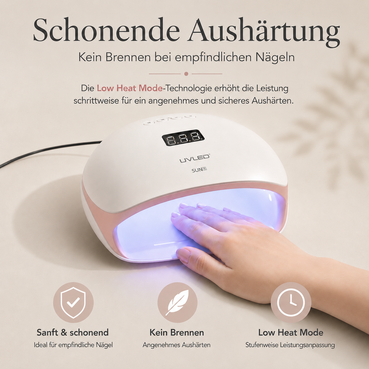 SUNUV® SUN4S UV/LED Nagellampe  | 48W | Auto-Sensor