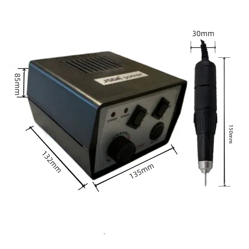 JSDA® JD7500 Nagelfräser | 35.000 U/min | Fußpedal