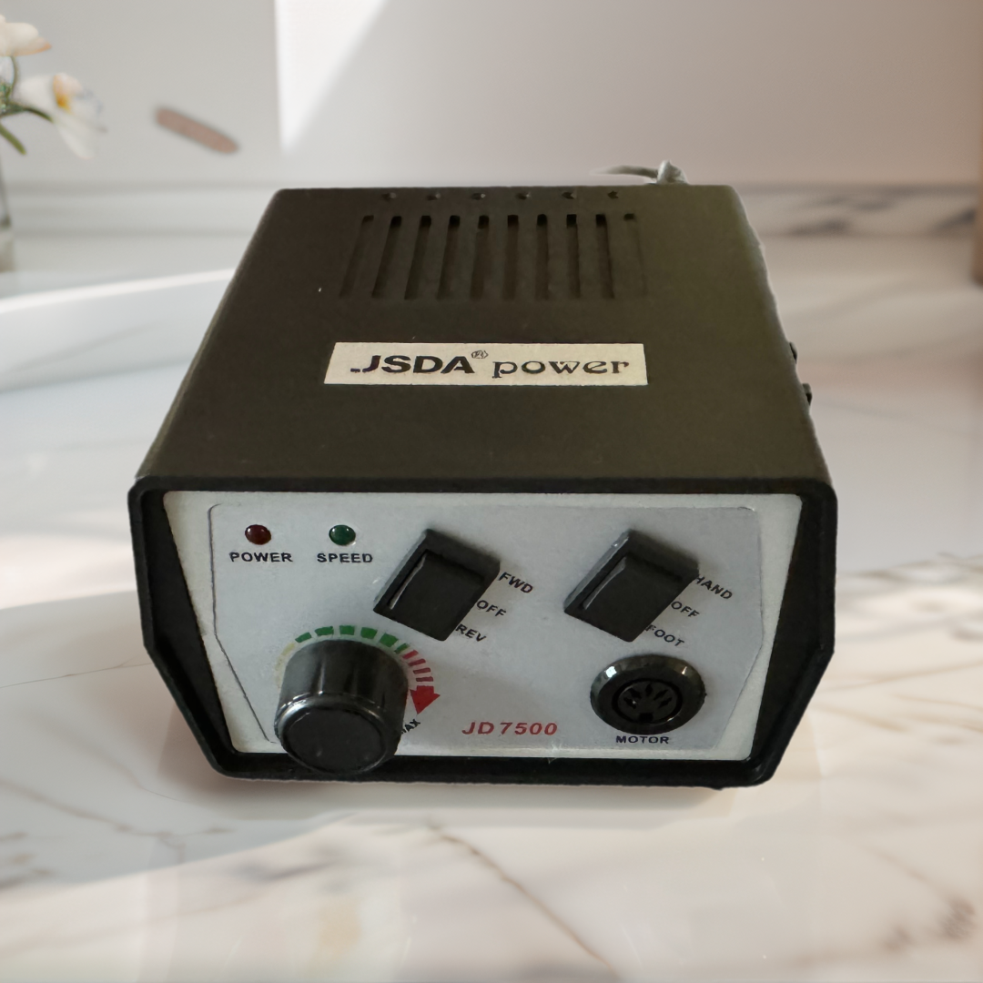 JSDA® JD7500 Nagelfräser | 35.000 U/min | Fußpedal