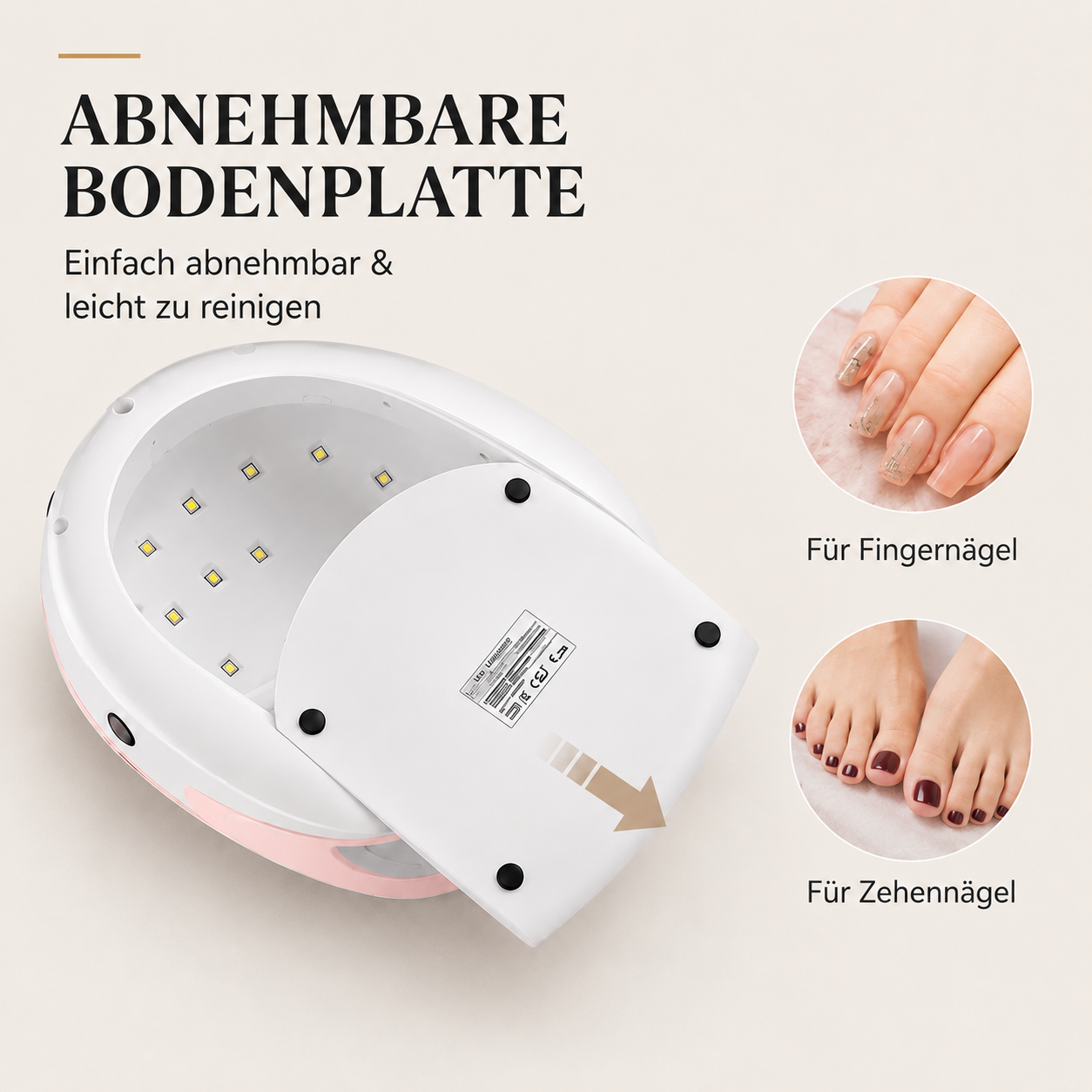 SUNUV® SUN4S UV/LED Nagellampe  | 48W | Auto-Sensor