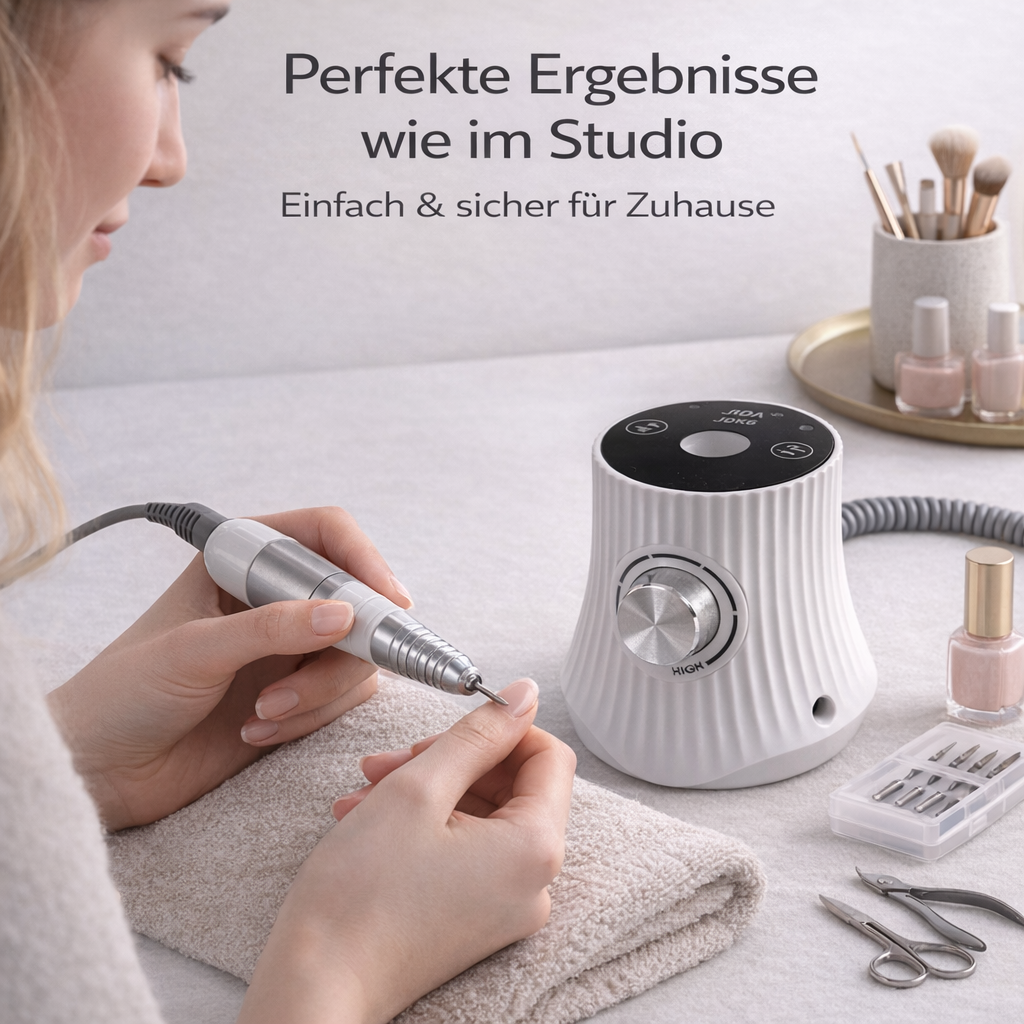 JSDA® JDK6 Nagelfräser | 30.000 U/min | Touch-Display