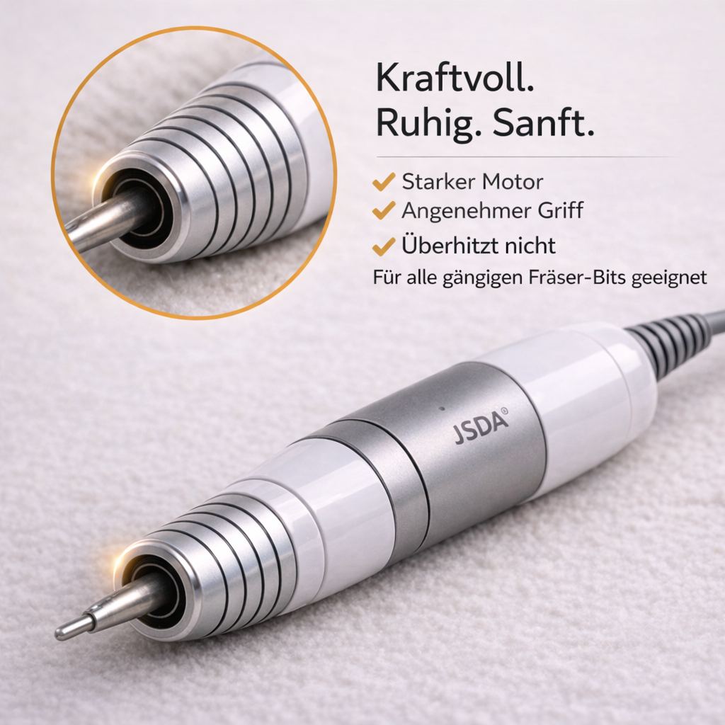 JSDA® JDK6 Nagelfräser | 30.000 U/min | Touch-Display