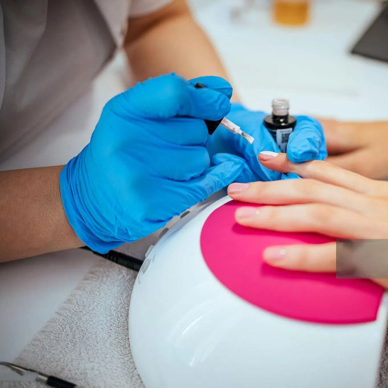 SUNUV® SUN2C UV/LED-Nagellampe für Gel, Shellac & UV-Lack | Auto-Sensor | 3 Wechselcover